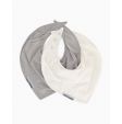 Twistshake Dry Bib Pastel Grey White