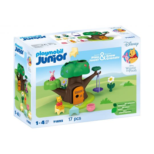 Playmobil - JUNIOR & Disney Plys og Grislings træhus 71693