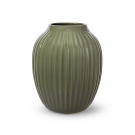 Hammershøi Vase H25,5 mørk grøn