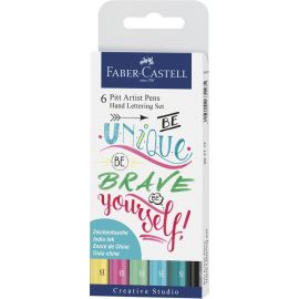 Faber-Castell - Pitt Artist - Kalligrafisæt - Pastel 267116