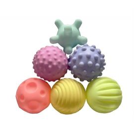 Magni - Baby bolde - 6 strukturer og farver