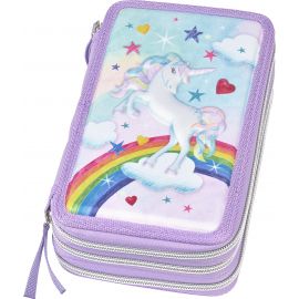 Faber-Castell - Triple Decker pencil case unicorn 573040