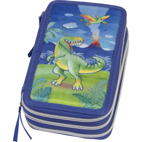 Faber-Castell - Triple Decker pencil case dinosaur 573041