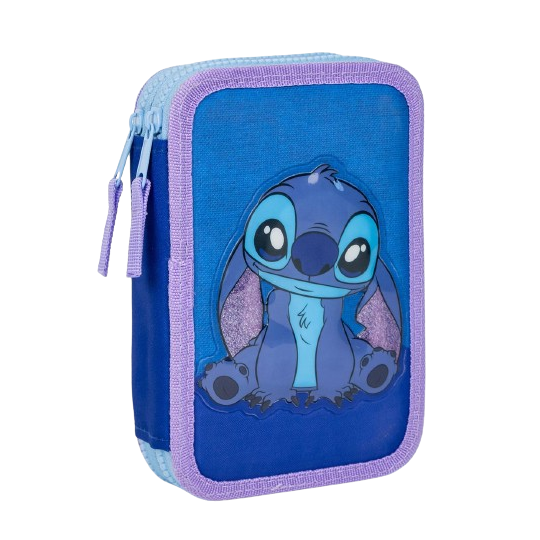 Cerda - Pencil Case With Accessories Stitch 2700001141