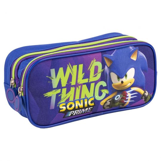 Cerda - Pencil Case 2 Compartimentos - Sonic Prime 2700000804