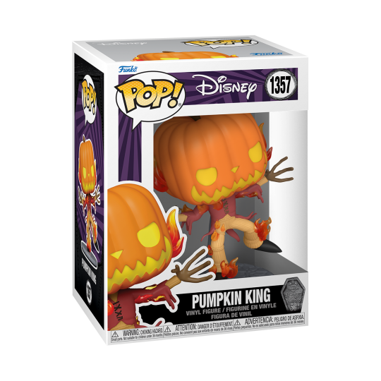 Funko! POP - Vinyl Night before Christmas 30th - Pumpkin King