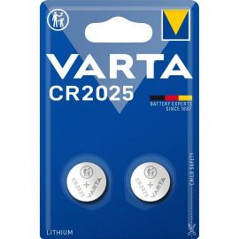 Varta CR2025 Lithium Coin 2 Pack