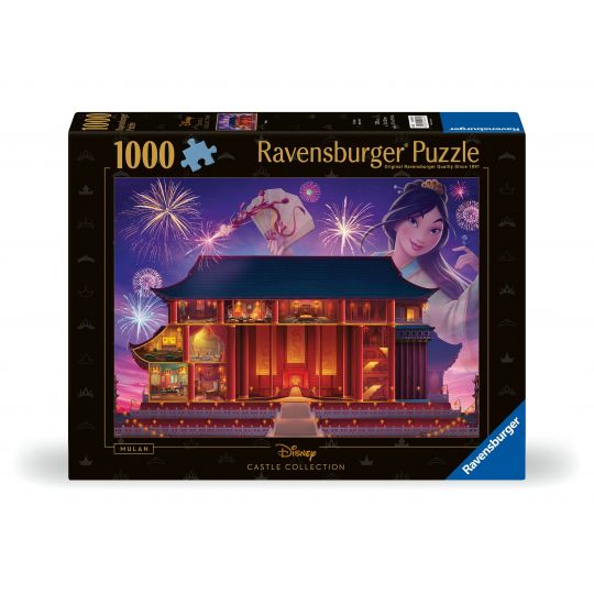 Ravensburger - Puslespil Disney Castles Mulan 1000 brikker