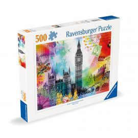 Ravensburger - Puslespil London Postcard 500 brikker