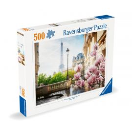 Ravensburger - Puslespil Spring In Paris 500 brikker