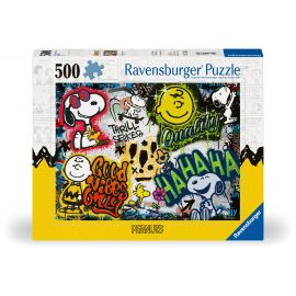 Ravensburger - Puslespil Snoopy And Friends 500 brikker