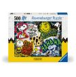 Ravensburger - Puslespil Snoopy And Friends 500 brikker