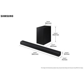 SAMSUNG B560 SOUNDBAR M/SUB