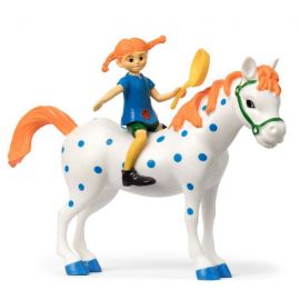 Pippi Langstrømpe - Pippi & Lilla Gubben Figurine Sæt