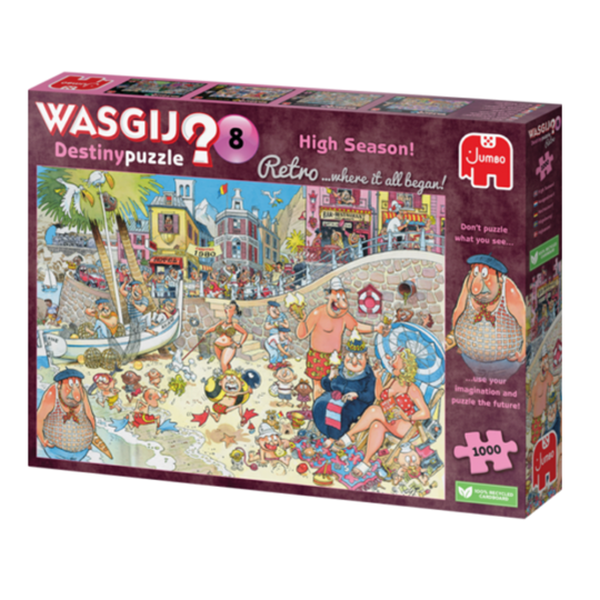 Wasgij - Retro Destiny 8 1000 pieces JUM01851