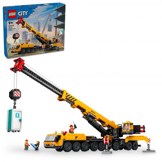 LEGO City - Gul mobil byggekran 60409