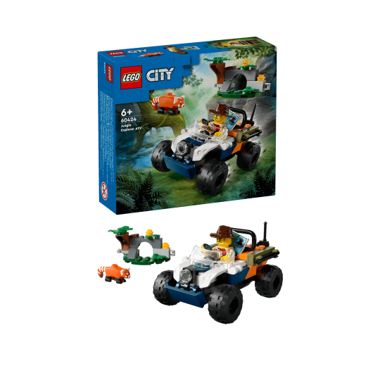 LEGO City - Jungleeventyr – ATV og rød panda-mission 60424