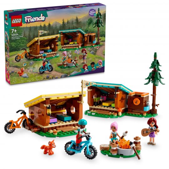 LEGO Friends - Adventure Camp – hyggelige hytter 42624