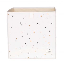 3 Sprouts - Opbevaringskasse Terrazzo/Creme