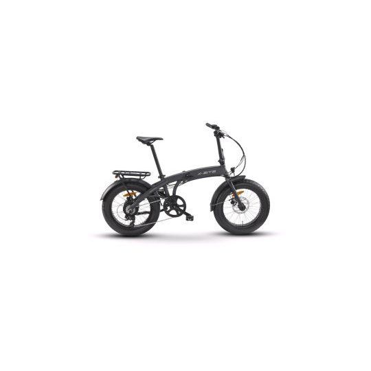 EL-FOLDECYKEL FATBIKE BLÅ