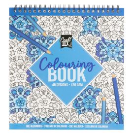 Craft ID - Colouring book - Blue