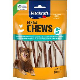 Vitakraft - Dental Chews tyggepinde med kyllingefyld S til hunde 150 g