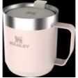 STANLEY LEGENDARY CAMP MUG.35L ROSE QUARTZ