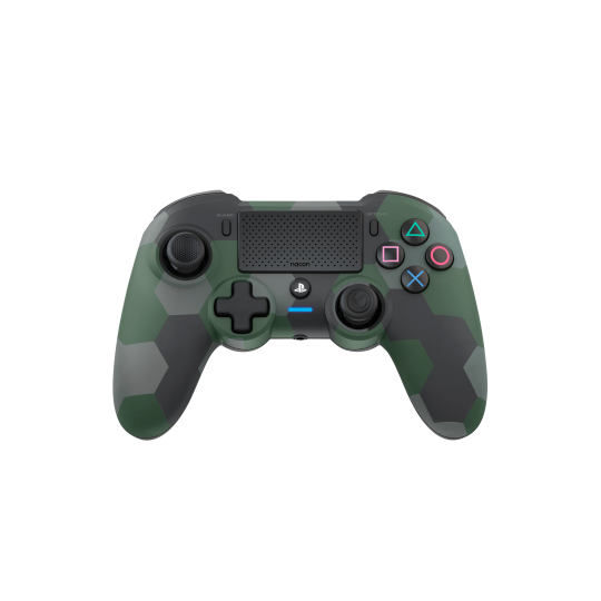 Nacon Wireless Dualshock 4 V2 Controller Asymmetric Camo Green PS4