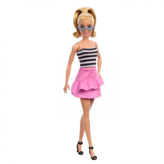 Barbie - Fashionista Doll - Black & White HRH11