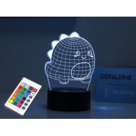 iTotal - 3D LED Lampe - Hello Dino