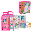 Barbie - Getaway Doll House & Doll HRJ77