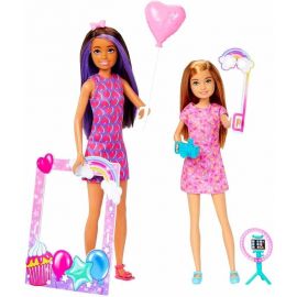 Barbie - Celebration Fun Birthday Skipper and Stacie Doll HKB12