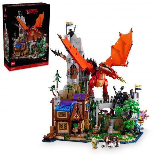 LEGO Ideas - Dungeons & Dragons Den røde drages fortælling 21348