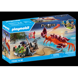 Playmobil - Kampen mod kæmpekrabben 71532