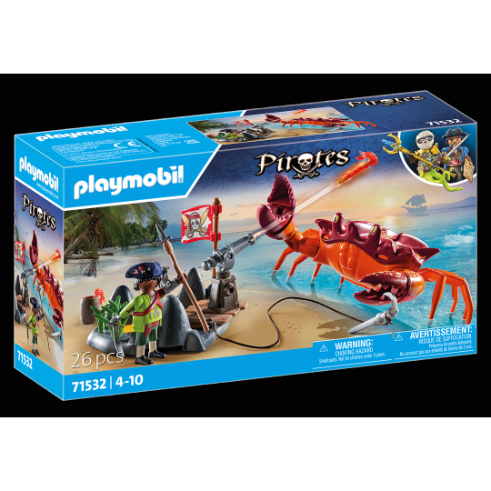 Playmobil - Kampen mod kæmpekrabben 71532