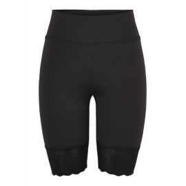 PCMIVA HIGH WAIST LACE BIKE SHORTS