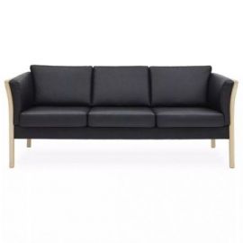 SOFA KLINT 3 PERS. SORT