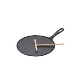 LE CREUSET CREPEPANDE Ø27CM MAT SORT