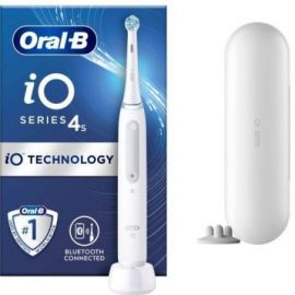 ORAL-B IO4S EL-TANDBØRSTE HVID