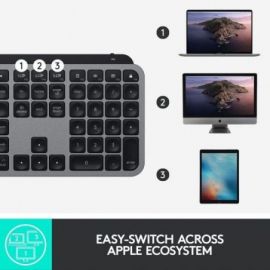 LOGITECH MX KEYS3 TASTATUR GRÅ