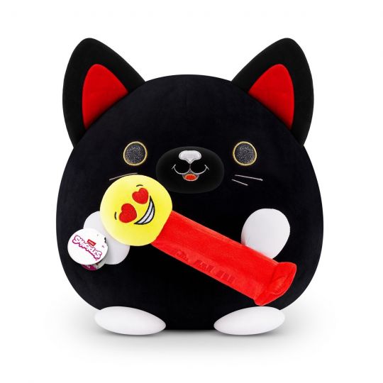 Snackles - Series 1 Plush Medium - Black Cat