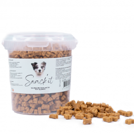 Snack'it - BLAND 3 FOR 108 - Semi-Moist Mini Bones m. Ost 500g