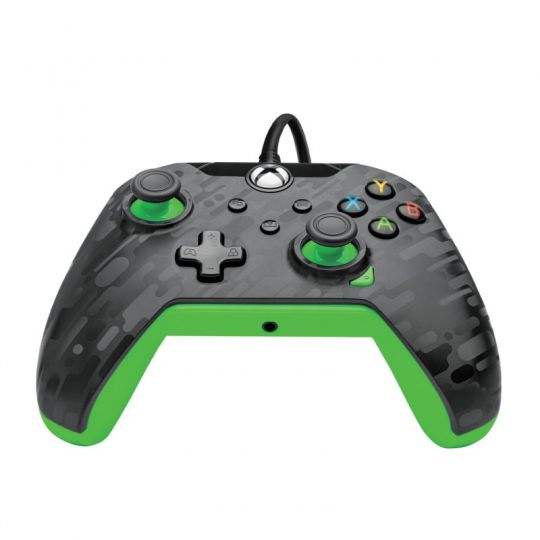 PDP Wired Controller Xbox Series X Carbon - Neon  Green 