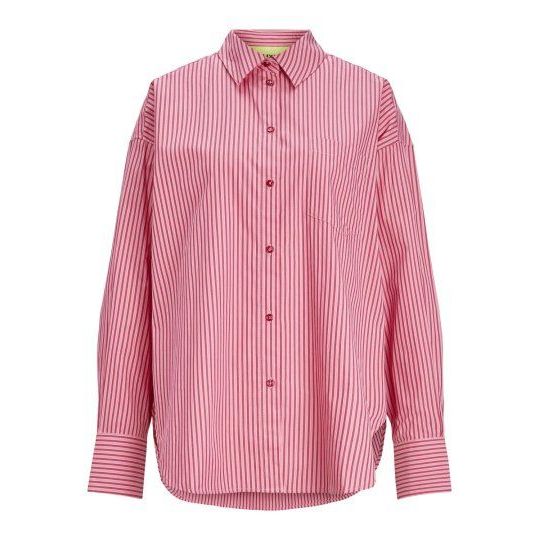 JXJAMIE LONG SLEEVE RELAXED POPLIN SHIRT NOOS