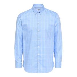 SLHREGETHAN-CHECK SHIRT LONG SLEEVE BUTTON DOWN B