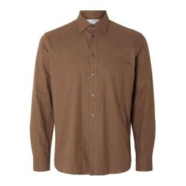 SLHREGEARL-UNTUCK SHIRT SOLID LONG SLEEVE