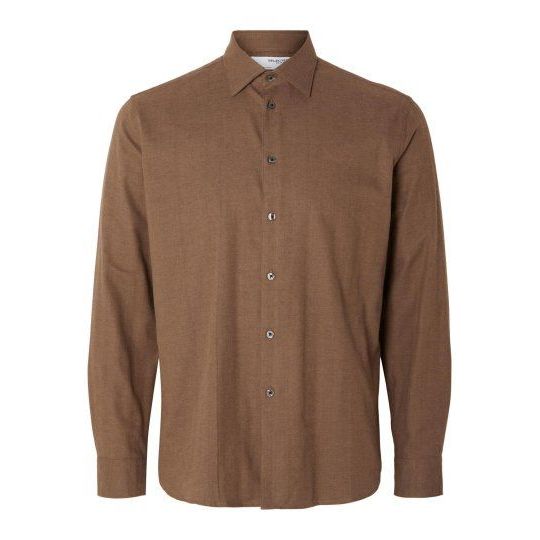 SLHREGEARL-UNTUCK SHIRT SOLID LONG SLEEVE