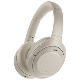 Sony WH-1000XM4 Sølv On-ear