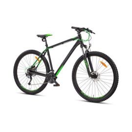 Mountainbike 2927 29" 27g sort/grøn 48cm