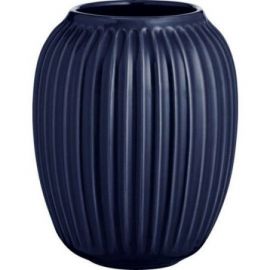 Hammershøi Vase H20 indigo